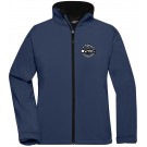 Ladies' Softshell Jacket veredelt mit Bernoise Logo schwarz/weiss